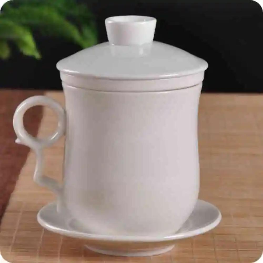 Cupa de ceai ceramică chinezească Jingdezhen porțelan albastru și alb ceașcă personală cu capac filtru întâlnire ceașcă cu bule birou