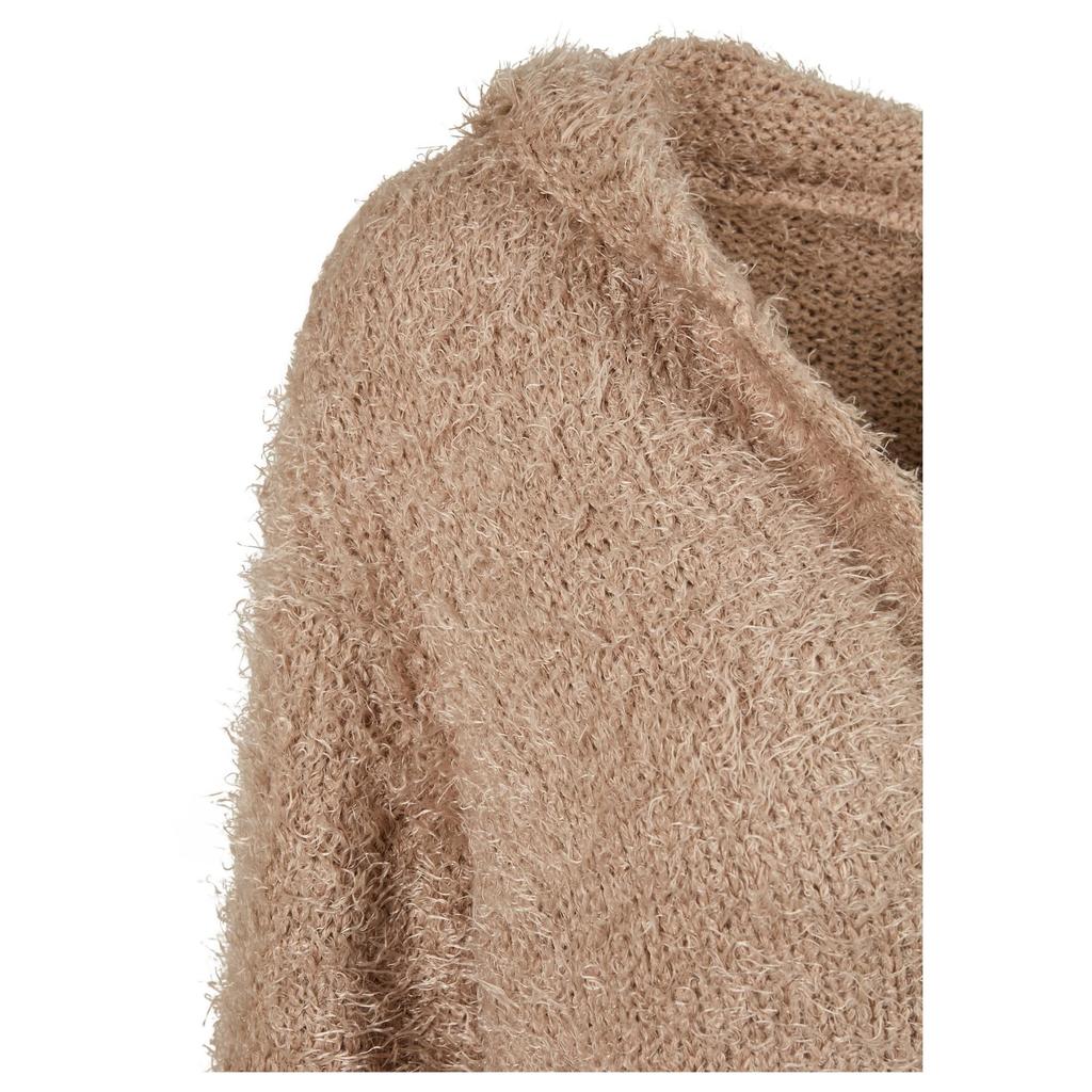 Urban Classics Womens/Ladies Feather Hooded Cardigan