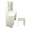Vanity Desk with Mirror and Lights MDF Modern Makeup Dressing Table with Drawers for Bedroom US