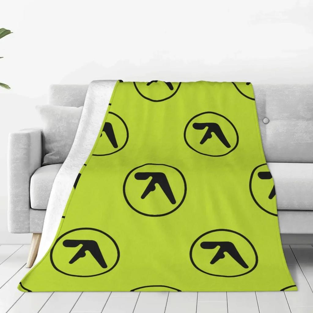 Aphex Twin Richard D James Music Blanket Flannel Spring Breathable Lightweight Thin Throw Blanket for Sofa Travel Rug Piece