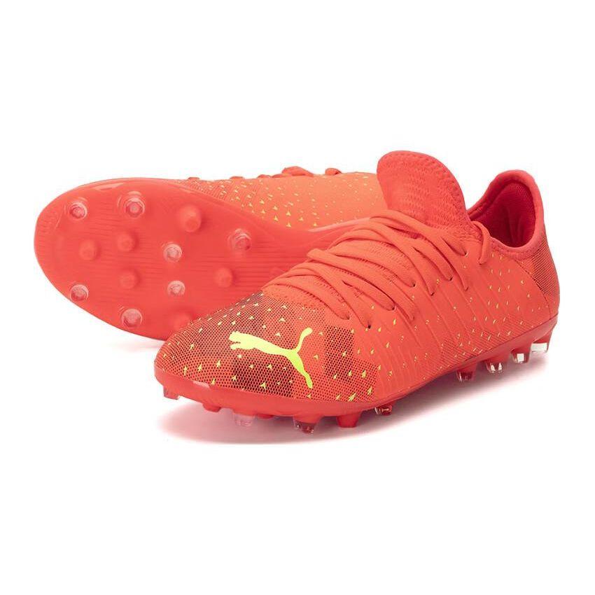 Puma Ultra Play 4.4 Mg Artificial Turf Low Top Kids Soccer Shoes Kids Soccer Shoes Red 107016-03