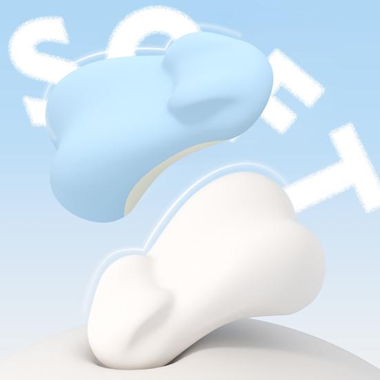 Couple Sleeping Pillow Memory Foam Wedge Cushion Hygienic Breathable Cover High Elastic Core Ergonomic Design Butt Cushion