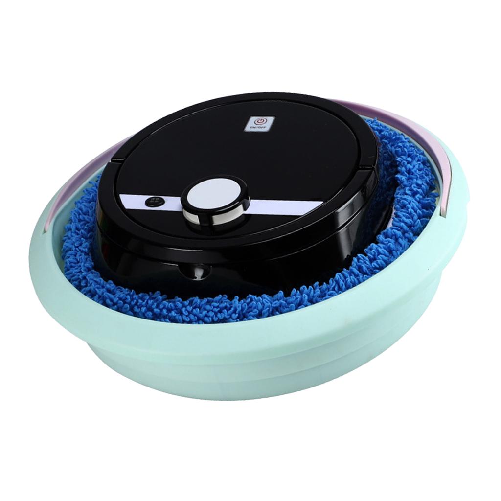 Saugroboter Starke Saugkraft Nass- und Trockengebrauch Wiederaufladbarer Roboter-Mopp für Wohnzimmer Schlafzimmer