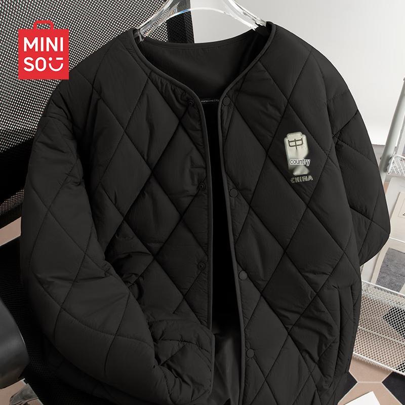 MINISO Unisex Collarless Padded Jacket