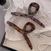 2024 Retro Leopard Print Large Hair Claw Clip for Women