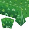 St. Patrick's Day Decorations, Suitable For Decorating Green Dining Tables At St. Patrick's Day Parties With Disposable Tablecloths