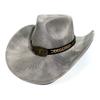 European and American Style Western Cowboy Hat Ethnic Style Tibetan Style Bull Head Hat Stage Props Men's and Women's Jazz Hat