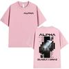 Rapper Alpha Djadja & Dinaz Album 2025 Graphic T-Shirts Men's Hip Hop Gothic Short Sleeve T Shirt Pure Cotton T-shirt Streetwear