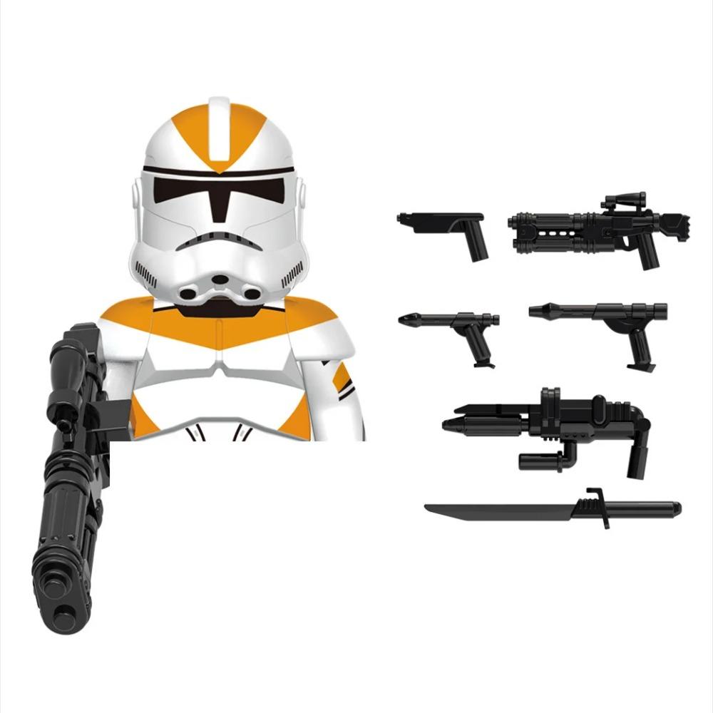 X0300 MOC Military Building Blocks Bricks Anime Mini Action Soldier Figures Diy Assembly Toys Kids Birthday Gifts WM2207 WM6147