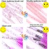 200Pcs Eyelash Extension Disposable Eyelash Brush Mascara Stick Applicator Propeller Eyebrow Makeup Brushes Set Makeup Tools