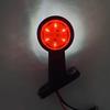 2PCS 10-30v LED Side Outline Lights Stalk Lamp Marker Light Lamp E8 E-MARK Trailer Truck Lorry Tractor Bus Indicator Lights