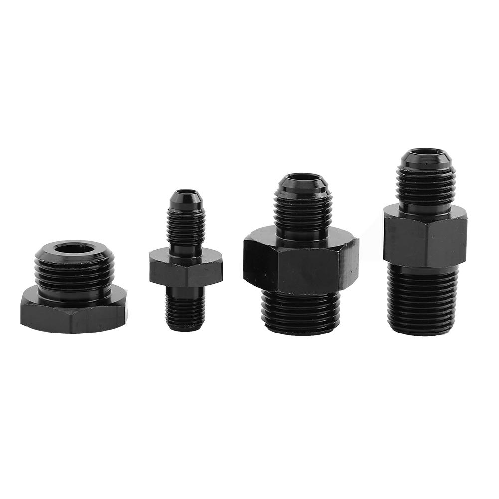 Car Engine Oil Supply Oil Filter Sandwich Plate Cooler Adapter Kit for Honda Acura LS B20 Red