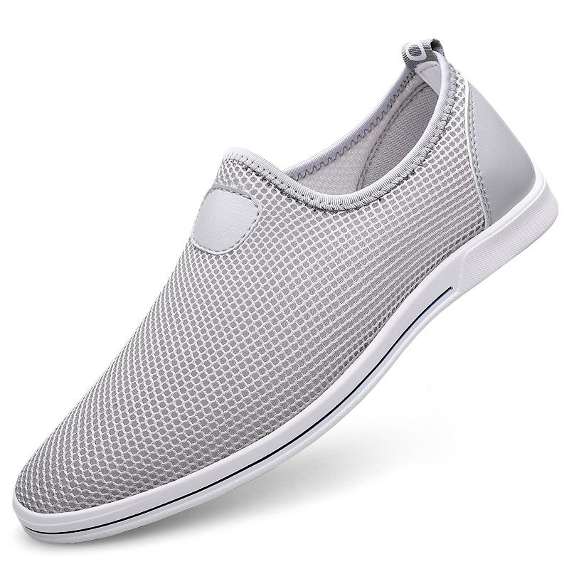 Fashion 2025 Breathable Male Driving Shoes Men Soft Casual Summer Shoes All-match Mens Slip on Shoes Hollow Out Luxury Brand Loafers Men