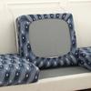 Printed Elastic Sofa Cover L-Shaped Corner Armchair Slipcover Living Room Furniture Protector Seat Cushion Cover
