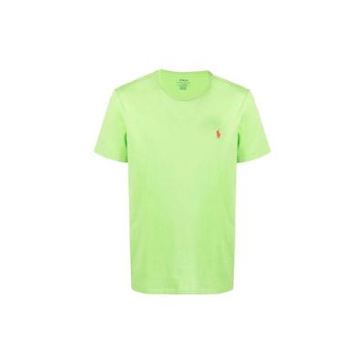 Polo Solid Color Casual Short Sleeve T-Shirt Men Tops Green 710671438-215