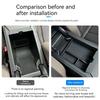For BMW X3 G45 2025 Black Center Console Armrest Storage Box Decoration Cover Trim Car Styling Interior Accessories