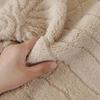 Winter Plush Sofa Cushion with Cat Sense Cream Thickened Non-Slip Cover Simple Modern Solid Cushion for Cozy Home