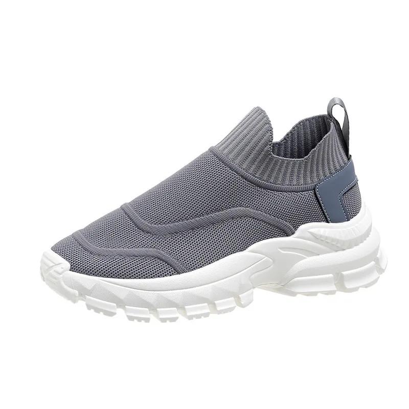 Fashion 2025 Spring New Arrival Women Tennis Shoes  Mesh Non Slip on Ladies Platform Breathable Wedge Female Sneakers