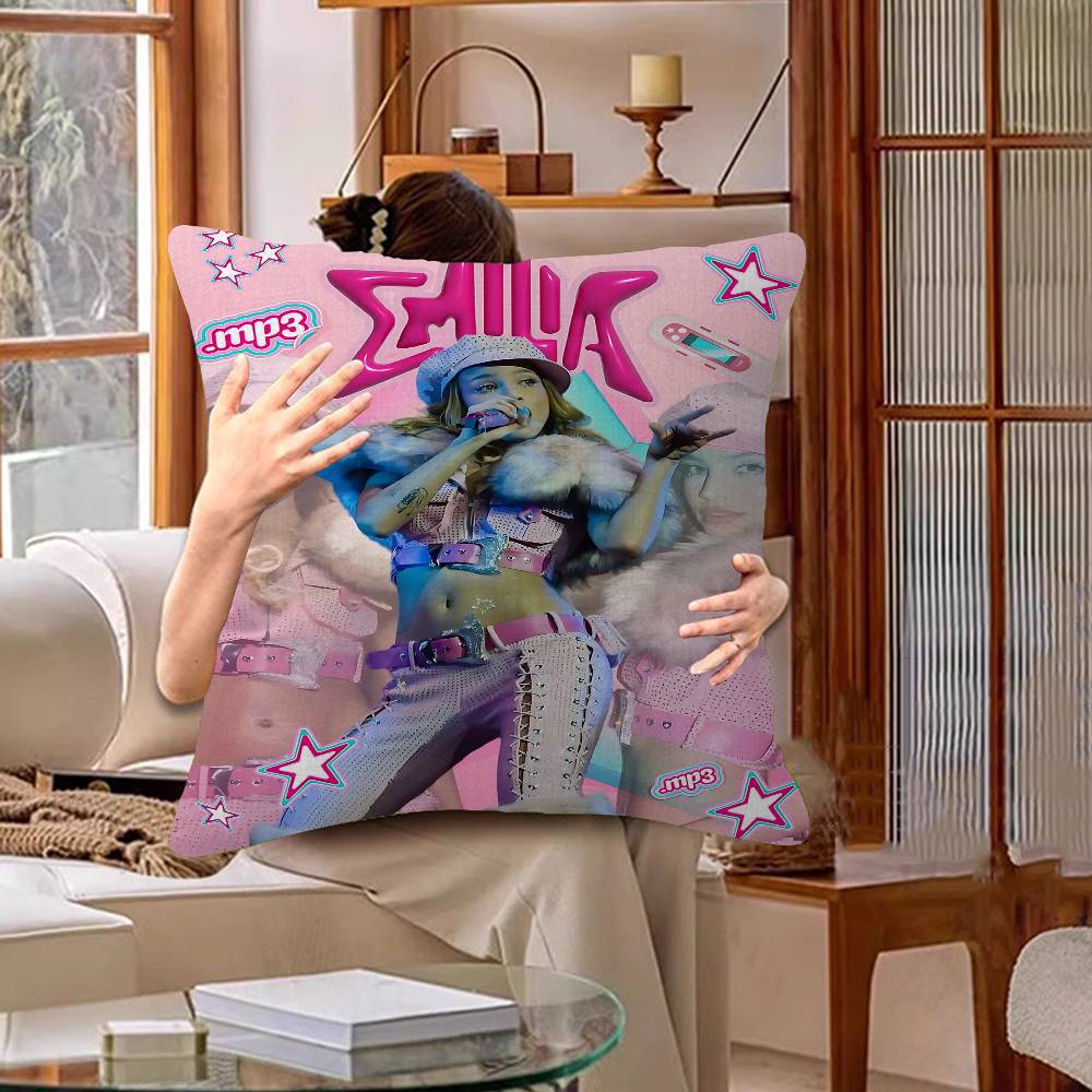 E-Emilia Mernes Kissen Geschenk Home Office Dekoration Schlafzimmer Sofa Auto Kissenbezug Hülle 45x45