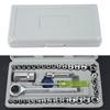 40Pcs Set Car Motorcycle Wrench Socket Set Sleeve Combination Removal Installation Repair Tools