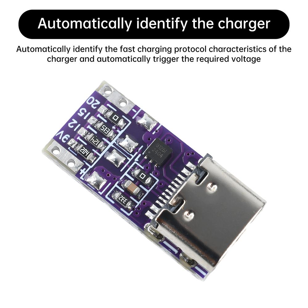 PD3.1 PD3.0 QC3.0 Fast Charging Protocol Deceiver Aging Test Board 9V12V20V28V36V48V Type C Interface