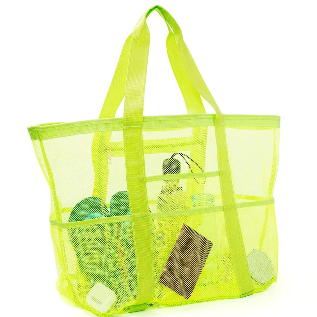 Strandtasche Große Kapazität Spielzeug Netz Schwimmtasche Multifunktional Reise Tragbar Schulter Strandtasche Badeanzug Aufbewahrungstasche