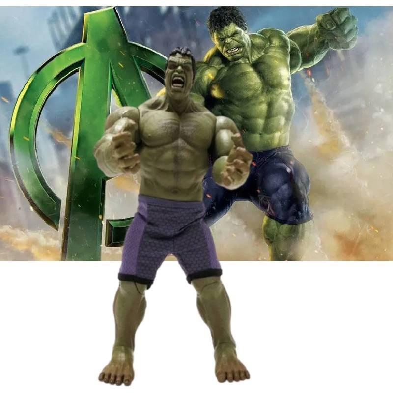 10 Inch Poseable Action Figure Incredible Hulk Collectible Toy With Realistic Details