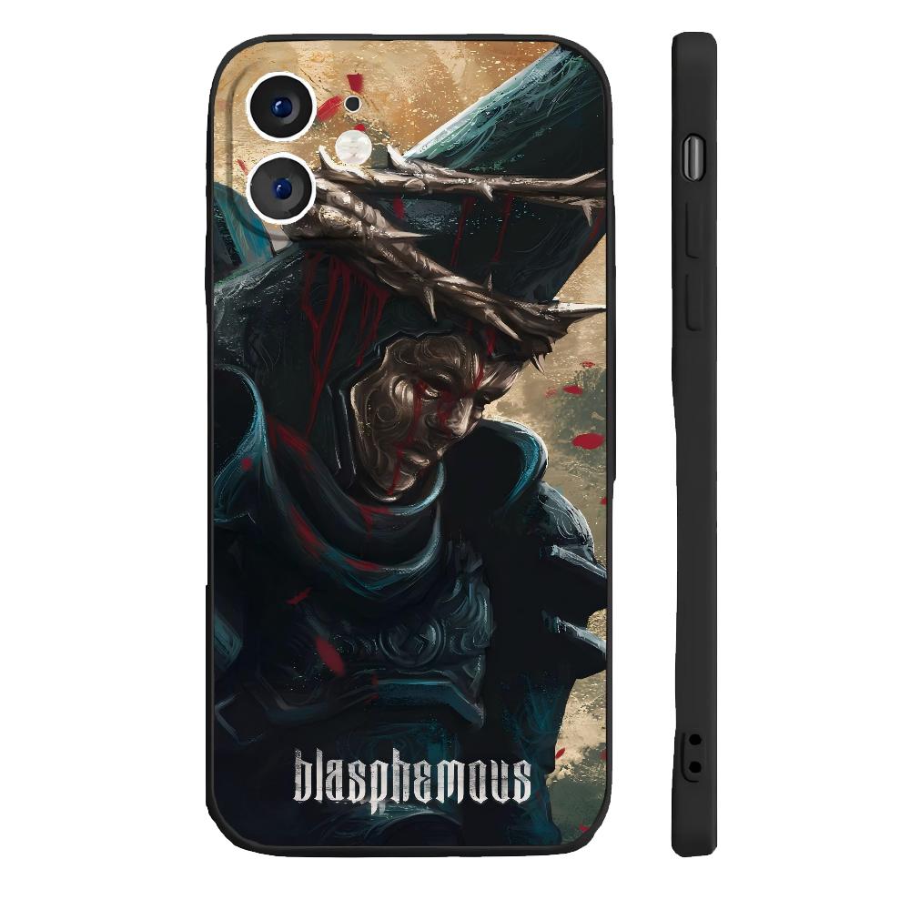 

Чехол для телефона Game B-Blasphemous силиконовый мягкий для iPhone 16 15 14 13 12 11 Plus Pro Max Plus For IPHONE 16PROMAX