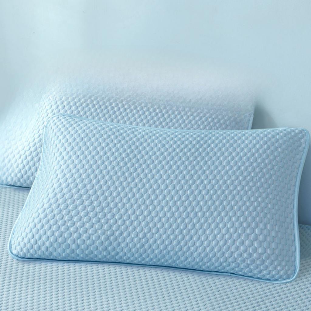 Letní pratelný povlak na polštář z ledového hedvábí odolný proti prachu z fazolí 48x74 Domácí povlak na polštář, Ochranný potah na polštářovou výplň