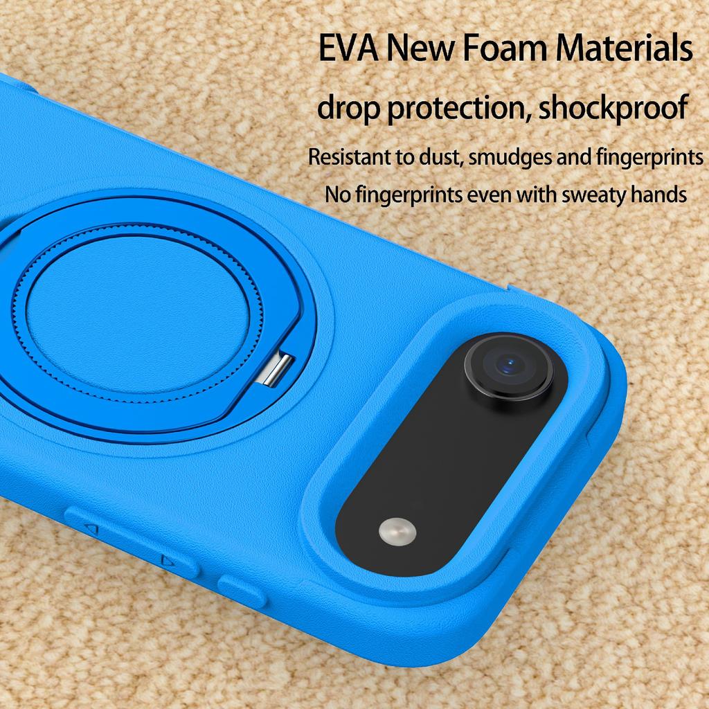 For iPhone Air EVA Phone Case Compatible with MagSafe Kickstand Protective Cover