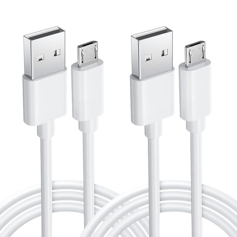 Lanwo Port 2-Pack Micro USB Fast Charging Cable for Android
