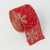 Gift Wrapping Ribbon Wired Edge Ribbon for Wreaths Bows Christmas Decor DIY