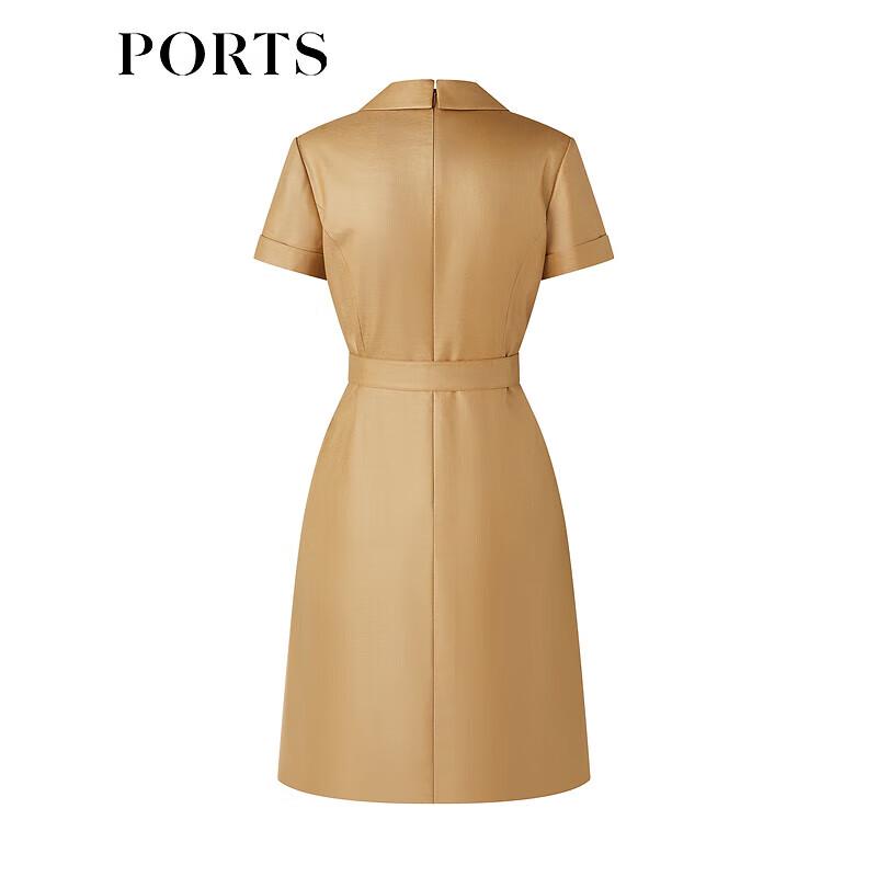 Ports Women's V-Neck Short Sleeve Dress LD8D248PWP061