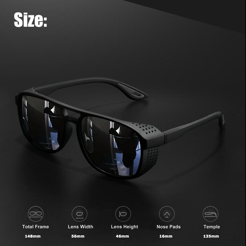 Professionelle Sportsonnenbrille - Polarisiert Winddicht UV400 für Radfahren Laufen Outdoor-Enthusiasten UV400