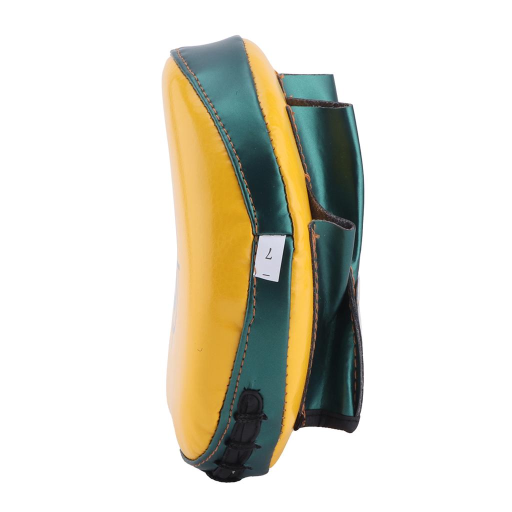 Boxing Curved Focus Punching Mitts Kids Mini Boxing Gloves Pads Boxing Target PadsYellow