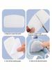 4 Pieces of Mesh Lining Repair Self-adhesive, Heel Protection Sticker, Suitable for All Shoes, Invisible Sticker for Repair