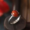 Unisex Bead Finger Jewelry Fashionable Wedding Rings Adjustable Size Opening Rings Metal Material Adjustable Rings