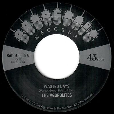7-Zoll-Schallplatte AGGROLITES SLACKERS The Aggrolites Vs The Slackers BAD45005 Badasonic Records 2020 Niederlande Reggae Ska Dub Gebraucht