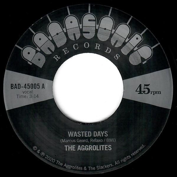 7inch Record AGGROLITES SLACKERS The Aggrolites Vs The Slackers BAD45005 Badasonic Recor 2020 Netherland Reggae Ska Dub Used
