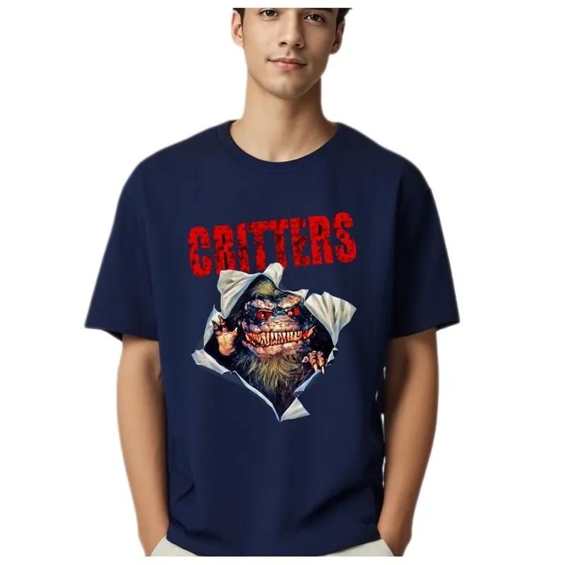 Critters the Movie T Shirt Men Fashion Men T Shirt Tee Print Short Sleeve Tshirt Women Top Luxury Brand Cotton T-Shirt Clothes