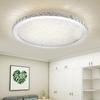 Luxury Crystal LED Ceiling Light Fixtures Modern Round Chandelier Bright Lighting for Living Room Dining Room Home Decoration