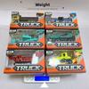 4/6pcs 1:64 Vehicle Excavator Tractor Toy 2 Styles Simulation Metal Car Model Toy  Sliding Boy Gift