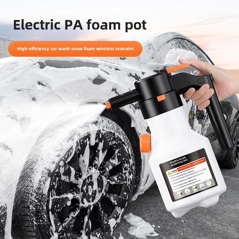 Rechargeable Electric Foam Spray Gun for Car Washing