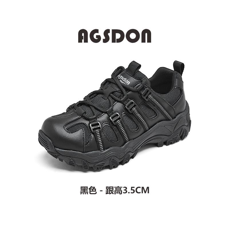 Augustine Outdoor Hiking Shoes Women's 2025 New Spring Hiking White Daddy Shoes Casual Running Sneakers