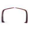 Rhyming Car Rear Bumper Splitter Spoiler Canards Vent Trim Fit For Mercedez Benz W176 A200 A250 A45 AMG Hatchback 2013 -