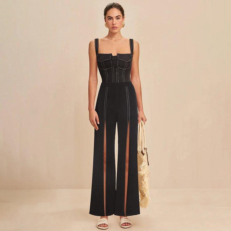 2025 Damen Bademode Taschen Einteiliger Badeanzug und Hose Damen Bademode Body Kleid Badeanzug
