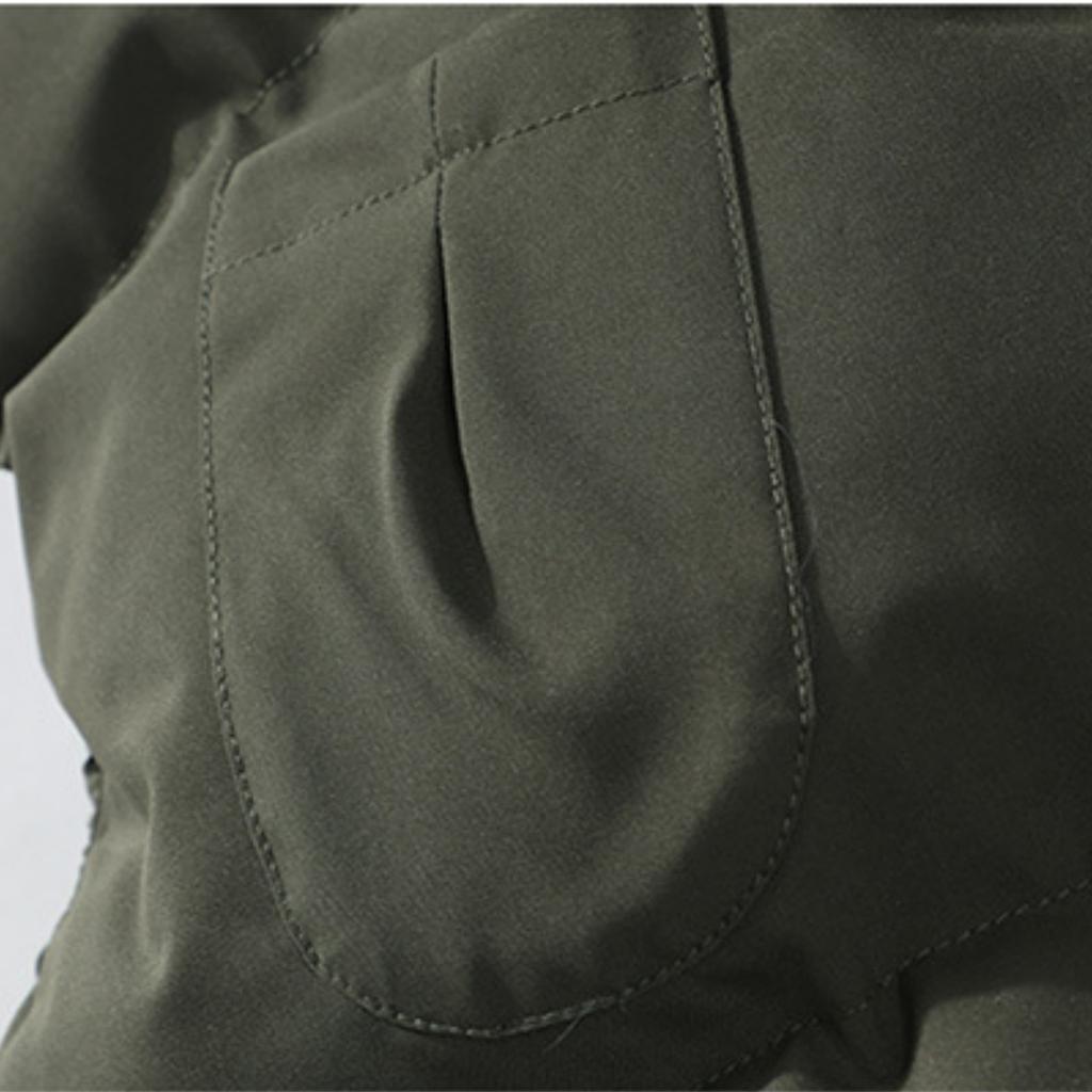 Men's -color Casual Stand-up Collar Vest, Men's Loose Workwear Sleeveless Jacket Vest