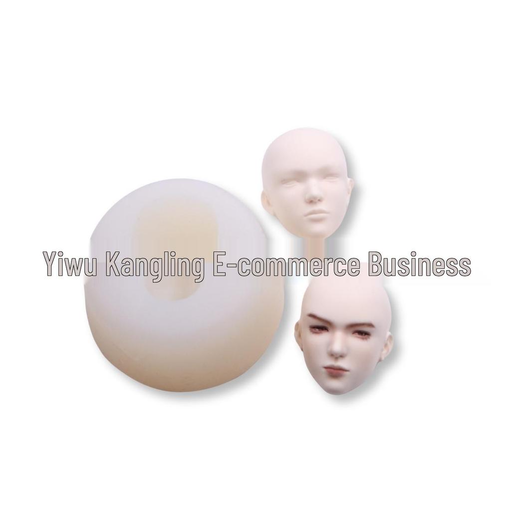 Q Version Universal Silicone Face Mold Lightweight DIY Clay Mold