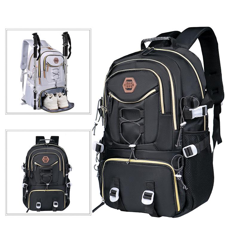 High-Capacity Oxford Cloth Travel & Mountaineering Backpack