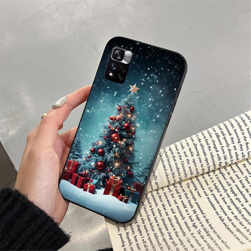 Merry Christmas Tree Funda Phone Case For Xiaomi Redmi note 14 Pro 14 13 12 11 10 Pro 14S 12S 11S Redmi 14C 13C 10